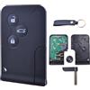 ANGOFIZ Scheda telecomando completa + elettronica da programmare, compatibile con Renault Megane 2 Clio 3 Grand Scenic 2 Koleos Logan 3 pulsanti