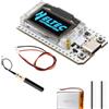 ARCELI LoRa ESP V3 Board con 3000 mAh Battery Set, Meshtastic LoRa ESP32 Kit di sviluppo con antenna da 868 MHz e display OLED, WiFi + BLE Dual-Core IoT Board compatibile con Arduino/Mesh tastic (1