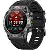 findtime Orologio militare, da uomo, con funzione telefonica, bussola, altimetro, barometro da 1,43, AMOLED, robusto orologio da corsa per Android iOS