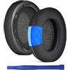 umvowuxa Cuscinetti auricolari di ricambio compatibili con cuffie Sony WH-1000XM3, gel di raffreddamento (nero)