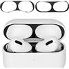 kwmobile 2x Antipolvere compatibile con Apple Airpods Pro 2 - protezione interna parapolvere - Sticker antisporco auricolari nero