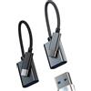 Kefiany OTG Adattatore USB C Maschio a USB 3.0 Femmina Type-C (2 Pack) per iPhone 15 per iPad MacBook compatibile per Samsung Android Cavo Convertitore Dati Chiavetta Connettore Tablet Auto Adapter tp-HJNL