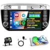 Inefala 2+64G Stereo per Fiat Grande Punto 2012-2016/Fiat Linea 20 Android 15 con Wireless CarPlay Android Auto, 7 Pollici Auto Radio Soporta Bluetooth WIFI GPS FM DSP SWC AHD Telecamera Posteriore