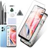 RongZy Schermo LCD per Xiaomi Redmi Note 12 4G Sostituzione Display per Xiaomi Redmi Note 12 4G Digitizer Assembly Vetro di Ricambio Touch Screen con Strumenti(6.67, Nero con Cornice)