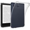 VOVIPO Custodia Trasparente per 6 Kobo Clara Colour/Clara BW(2024)/Clara 2E (2022) Rilasciato, Ultra Soft Flessibile TPU Skin Bumper Copertura con posteriore rinforzata Angoli per Kobo Clara Colour