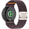 PaceBid 22mm Nylon Cinturino per Garmin Venu 3 45mm/Venu 4 45mm/Venu2/vivoactive 4/Active, Sport Elastica Intrecciato Ricambio Cinturini per Garmin Forerunner 265/255/255 Music/570 47mm - Viola