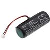 TECHTEK Batteria 1400mAh compatibile con [Wella] Xpert HS71, Xpert HS71 Profi, HS75 sostituisce 1/UR18500L, 1531582 FBA