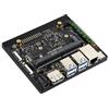 Waveshare Jetson Orin Nano/NX AI Development Board, with Two 4-lane CSI Ports, Two M.2 Key M and One M.2 Key E Ports, 5 USB Ports, 4K High-definition DisplayPort Port, compatible with Orin Module