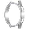 Fllyvly Custodia Protettiva Glitter Diamond per Samsung Galaxy Watch 7 44mm, Cover Elegante con Strass, Materiale PC Rigido e Leggero, Protezione Completa Senza Schermo, Accessorio Moda Donna