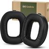 GEEKRIA Cuscinetti auricolari di ricambio Geekria compatibili con cuffie gaming Astro A40 TR, cuscinetti morbidi in memory foam, parti di riparazione per earpads (Nero)