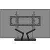 Sanus WSSAFM1 - Supporto per soundbar Ray, colore: Nero
