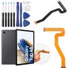 RongZy LCD FPCB Flex Ribbon Cavo per Samsung Galaxy Tab A8 10.5 2021 X200 X205 LCD FPCB Flex Ribbon Cavo di Ricambio per Collegamento Schermo LCD, con Strumenti