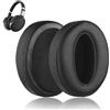 Dupoem Cuscinetti auricolari di ricambio, cuscinetti in schiuma per caschi, compatibili con cuffie Sennheiser HD4.50, HD4.50BT, HD 4.50BTNC, HD4.50SE, HD450BT, HD350BT, HD4.40BT, HD458BT (Nero)