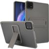 GIOPUEY per Xiaomi Pad 7/7 Pro Custodia, con Supporto, Cover Rigida in PC + Morbida in TPU, Case Custodia Opaco, Nessun Ingiellimento - Grey