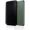 MyGadget Smartphone Sleeve per iPhone X | XS | 11 Pro - Custodia in Pelle PU Pouch in Cuoio Sintetico - Case Calzino in Similpelle - Nero