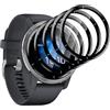 FWKDWHPH [4 pezzi Pellicola salvaschermo compatibile con Garmin Venu 2 45mm,Durezza 9H,Anti-Graffio,Senza Bolle,copertura totale curva 3D,HD Pellicola Protettiva