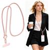 Casecond Catena per Cellulare Lunga in Metallo Lanyard Girevole 360° Regolabile Cordoncino con Anello a Dito e Gancetto in Acciaio Anti-Caduta come Gioiello Universale per iPhone 17 Pro 16 15 14 Donna