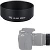 JJC Paraluce in metallo per fotocamera a vite per Canon EF EF-S 100-300 mm, 75-300 mm, 70-300 mm, 28-80 mm, 65 mm, su fotocamera DSLR 7D 5D Mark IV 80D 90D e altri obiettivi con filettatura da 58 mm