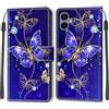 KENHONER Custodia per Samsung Galaxy A06, Farfalla | Portafoglio Pelle PU, Magnetica, Resistente Agli Urti, Scomparto Carte Credito, Pieghevole, Flip Libro, Motivo