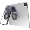LYFPOOM Montaggio a parete magnetico - [Set di due pezzi aggiornati], Supporto magnetico tablet Adatto per cucina/casa/ufficio, per iPad 2024 iPad Mini Air, 4.7-12.9 Tablet Cellulari