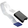cablecc Cabelcc Standard SD SDHC Memory Card Kit Maschio a SD Femmina Estensione Soft Flat FPC Cavo Extender 25cm