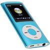 Bewinner Lettore MP3/Lettore MP4, Lettore Musicale MP4 Supporta Schede TF Fino a 64 GB, Schermo LCD Digitale da 1,8 Pollici, Lettore Musicale Portatile HiFi Lossless Sound con Altoparlante(Blu)
