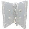 Dragon Trading 5 x 6 dischi Super Clear DVD CD Blu Ray Disc Case per contenere 6 dischi di qualsiasi formato. La custodia ha un dorso di 32 mm larghezza clip libretto e manicotto esterno per contenere titoli
