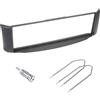 Sound Way Kit Montaggio Adattatore Autoradio, Mascherina 1 DIN / 2 DIN Compatibile con Smart ForTwo 1998-2007