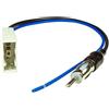 tomzz Audio 1538-000 Adattatore antenna GT13 DIN compatibile con Nissan Navara Pathfinder Tiida Qashqai Juke Honda CR-V Civic Jazz