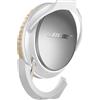 Yocowoco - Adattatore Bluetooth wireless per cuffie Bose QuietComfort QC 25 con controllo del volume e microfono Bianco + microfono.