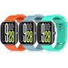 RenSheng 3 Pezzi Compatibile per Xiaomi Smart Band 9 Pro/Redmi Watch 5 Cinturini, Braccialetto Sportivo in Silicone Morbido e Traspirante Cinturino Redmi Watch 5 Braccialetti Intercambiabili Cinturino
