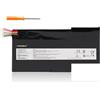 LUSONBAY BTY-M6K - Batteria per laptop MSI GF65 9SEXR 9SD 10UE 10SDR 10SER/GF75 8SC 8RD 8RC 8RX 9SC 9SCSR 9SD/GF63 8RC 8RD 9SC 9SCXR 10SCSR 10SCXR/GS63VR GS7RG/WP65 9TH/WF65 5 10T. H 10TI 10TJ/WF75