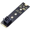 chenyang CY, Adattatore U.2 SFF-8639 kit, da NVME PCIe 4.0 SSD a SFF-8643, per scheda madre SSD 750, p3600, p3700, mini SAS HD, 22 x 80 mm