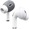 elago Gommini di Ricambio Ear Tips per AirPods Pro 2 | In Silicone Antiscivolo, Senza Polvere, Adatti alla Custodia [2 Paia] (Grigio/Bianco)