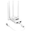 VONETS VAR600-H Industriale Gigabit Dual Band WiFi Bridge/Router 600M WiFi to Ethernet Adattatore con ventola intelligente, porta 3 Gigabit, POE, DC/USB Powered per reti industriali, dispositivi
