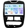 MISONDA 6G+128G CAM+MIC Doppio DIN Autoradio Android 15 per Renault Clio 4 2012-2016 con Wireless Carplay Android Controllo del volante Bluetooth 5.0 Mirror Link Navigazione GPS WiFi Avvio rapido