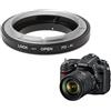 Generico Anello adattatore macro per obiettivo FD-AI FD-NIK per obiettivo compatibile con Canon FD a corpo compatibile con Nikon