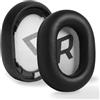 PESLNG Cuscini di ricambio in ecopelle professionale per Plantronics BackBeat Pro 2, Utilizza schiuma memory di alta qualità per maggiore comfort e durata. (Pelle Proteica-Grigia)