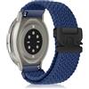 KeHowy 20mm Nylon Cinturino per Amazfit Active 2 (Square)/Active/GTR Mini/GTS 4/4 Mini/GTS 3/2/2e, Sport Elastica Intrecciato Ricambio Cinturini per Amazfit GTR 42mm/Bip S/Bip 3/3 Pro/Lite - Blu