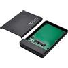 NFHK USB 3.1 Type-C USB-C to 1.8 inch Micro SATA 16pin 7+9 SSD to External Hard disk Enclosure
