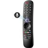 Avtbeisty Telecomando universale LG Voice Magic MR23GN, telecomando compatibile per modelli 2023 2022 2021 2020 2019 tutti i modelli LG Smart TV AN-MR23GA/23GN AN-MR22GA/22GN AN-MR21GA con puntatore e funzione