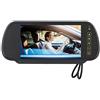 Denash Lo schermo digitale a LED da 7 pollici dello specchio retrovisore Sanpyl Car può essere collegato a una telecamera di retromarcia con DVD esterno o TV per auto Adatto a tutti i tipi di veicoli che fan