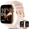 Lefitus Smartwatch Donna Uomo, 1.85 Orologio Smartwatch con Effettua/Risposta Chiamate, 100+Modalità Sportive Impermeabile IP68, Smart Watch con Monitoraggio del SpO2/Sonno/Contapassi per IOS/Android
