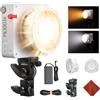 Godox ML100Bi 110W LED Video Light 2800K-6500K Luce Video a Colori CRI 97+/TLCI 98+ Controllo Tramite App Ricarica USB-C 11 Effetti FX per Live Streaming Fotografia All'aperto