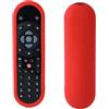 YAREETY Custodia per telecomando originale SKY Q Voice Remote Control SKY135, SKY Q Touch e Non-Touch, custodia protettiva in silicone con cordino per telecomando Sky Glass