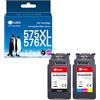 G&G Cartucce compatibili con Canon 575 576 XL Pixma TR4755i TS3550i TS3551i TR4750i PG-575XL CL-576XL (colore nero)