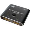 Chenyang DisplayPort 16K Switch Splitter HUB 2 in 1 Out Supporto Display bidirezionale HDCP SST 16K @ 60hz 4K @ 240hz Convertitore