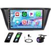Hikity 【2G+64G】Hikity Autoradio Android 15 per Iveco Daily VI 2014-2021 9 Pollici Wireless Carplay 2 Din Radio Stereo Auto con GPS Android Auto Bluetooth WIFI RDS EQ FM 2USB SWC Telecamera Posteriore