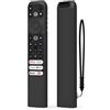 JIROAOTIC Custodia Telecomando in Silicone Compatibile con TCL RC902V FMR5, Protettiva Guscio Telecomando per TCL 8K QLED Voice TV C935 C835 C735 C635 P635 X925 Series Remote Cover
