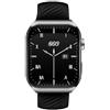 QCY GS2 - Orologio sportivo intelligente con ampio schermo touch AMOLED da 1,96, 100 quadranti e 4 temi, chiamata e riproduzione tramite Bluetooth, modalità sport 100 Plus, monitoraggio della salute